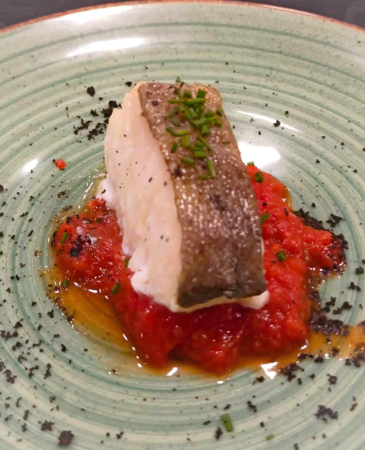 plato de bacalao restaurante la maruxiña en toledo cerca de nuestro alojamiento turistico casa de la galera